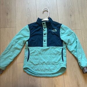 The North Face Kids' Teal and Navy Sweatshirt